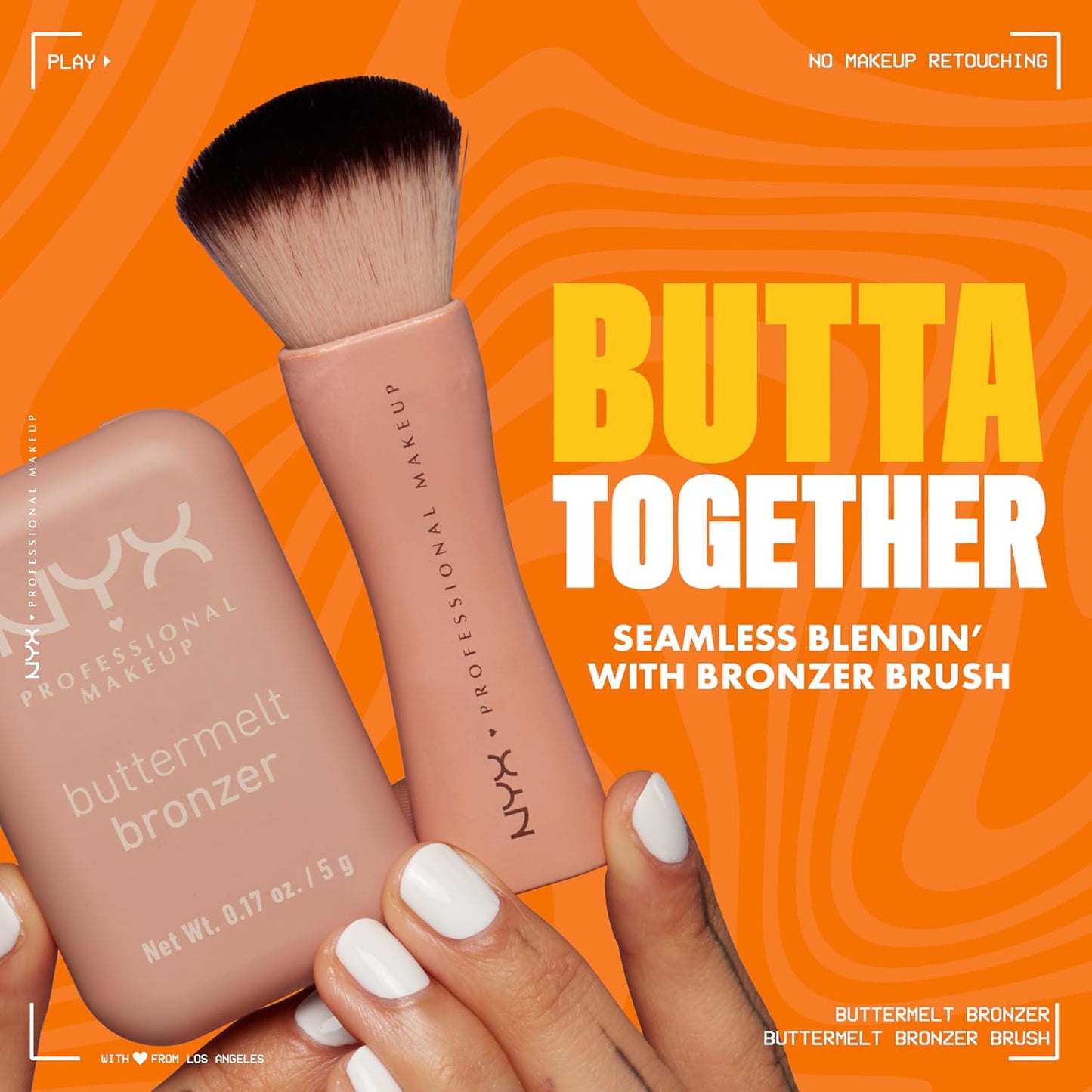 NYX Matte Buttermelt Bronzer | Longwear Vegan Face Makeup - Butta Cup (Light Neutral)