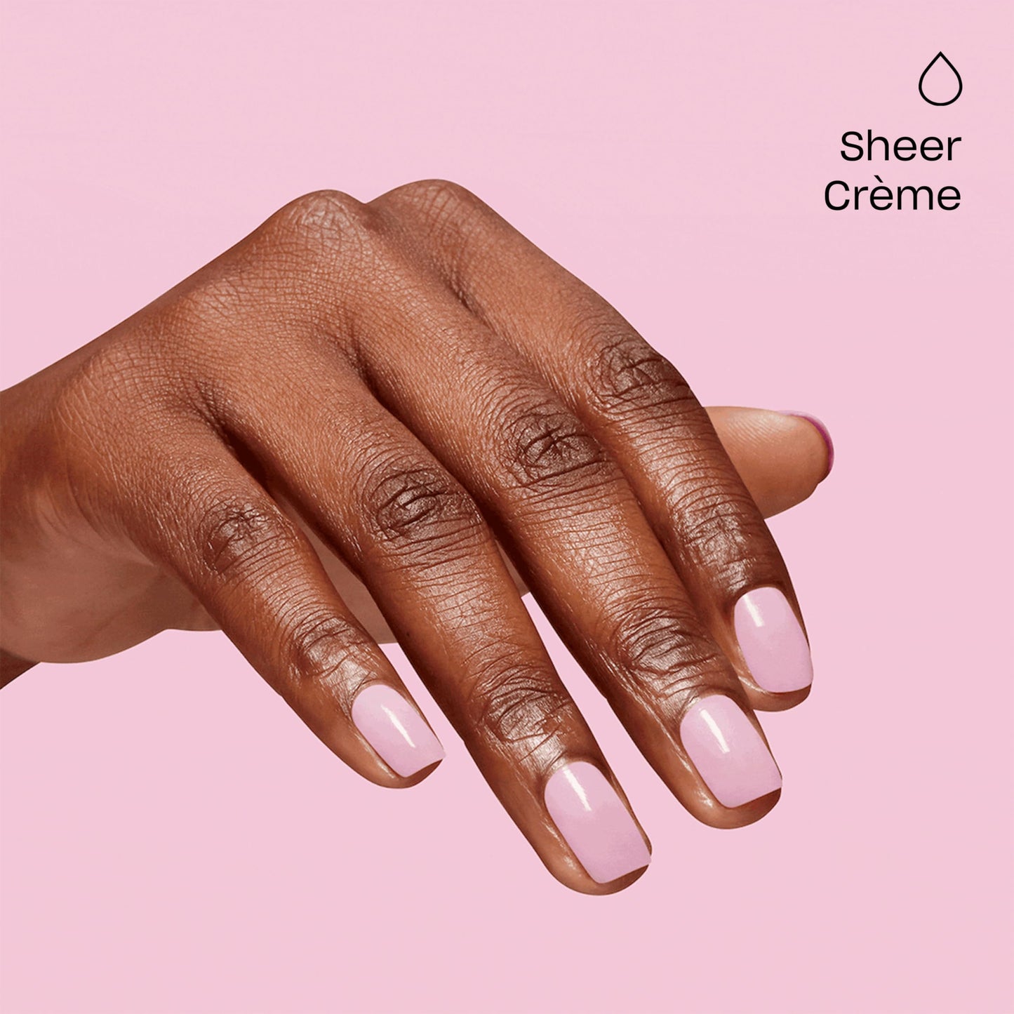 OPI GelColor It's a Girl! | Sheer Soft Baby Pink Crème LED Cure Gel Nail Polish | Salon-Quality Shine, Long-Lasting Wear | Vegan & HEMA Free | 0.5 Fl Oz