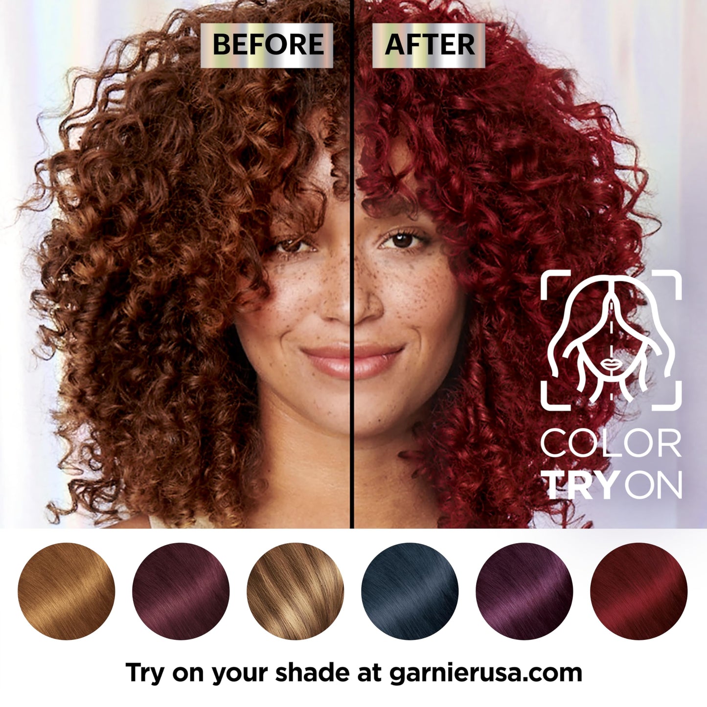 Garnier Nutrisse Ultra Color Hair Color, Permanent Hair Dye for Up to 8 Weeks of Bold, Vibrant, Fade-Resistant Results, Vegan & Cruelty-Free, V2 Dark Intense Violet (Spiced Plum), 2 Count