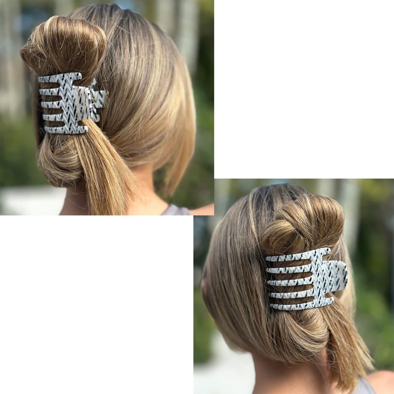 Camila Paris CP3474 French Hair Clip for Women, Hand-Made Hair Side Clips, 3 inch Girls Hair Claw Clips Jaw Fashion Durable Styling Hair Accessories for Women, Strong Hold No Slip Grip, Made in France
