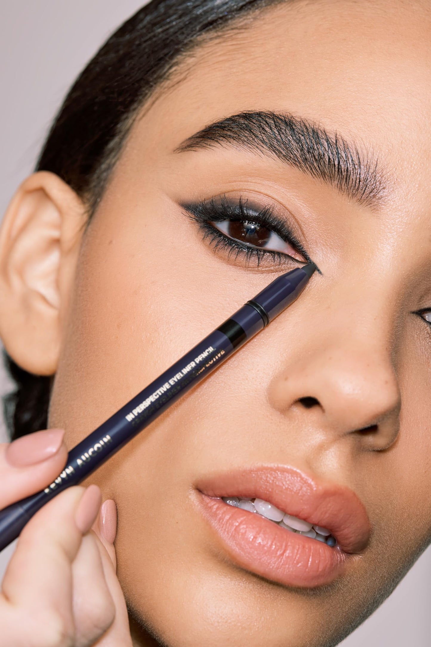 Kevyn Aucoin In Perspective Eyeliner Pencil, Black: Easy Use. Flexibility of a kajal makeup pencil and waterproof. Long wearing. For waterline, lash line, or eye lid. No crease. Create flawless looks.