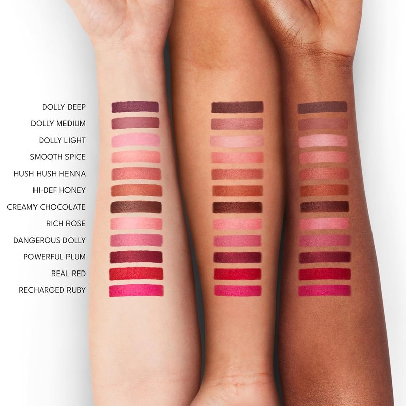 Buxom Power Line Lip Liner - Long-Lasting Waterproof Pencil with Peptides & Vitamin E | Matte Finish, Cruelty-Free
