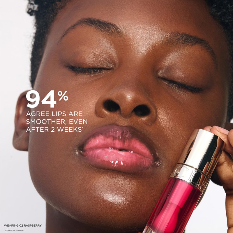 Clarins Lip Comfort Oil - Soothes, Hydrates and Plumps Lips with 93% Natural Ingredients