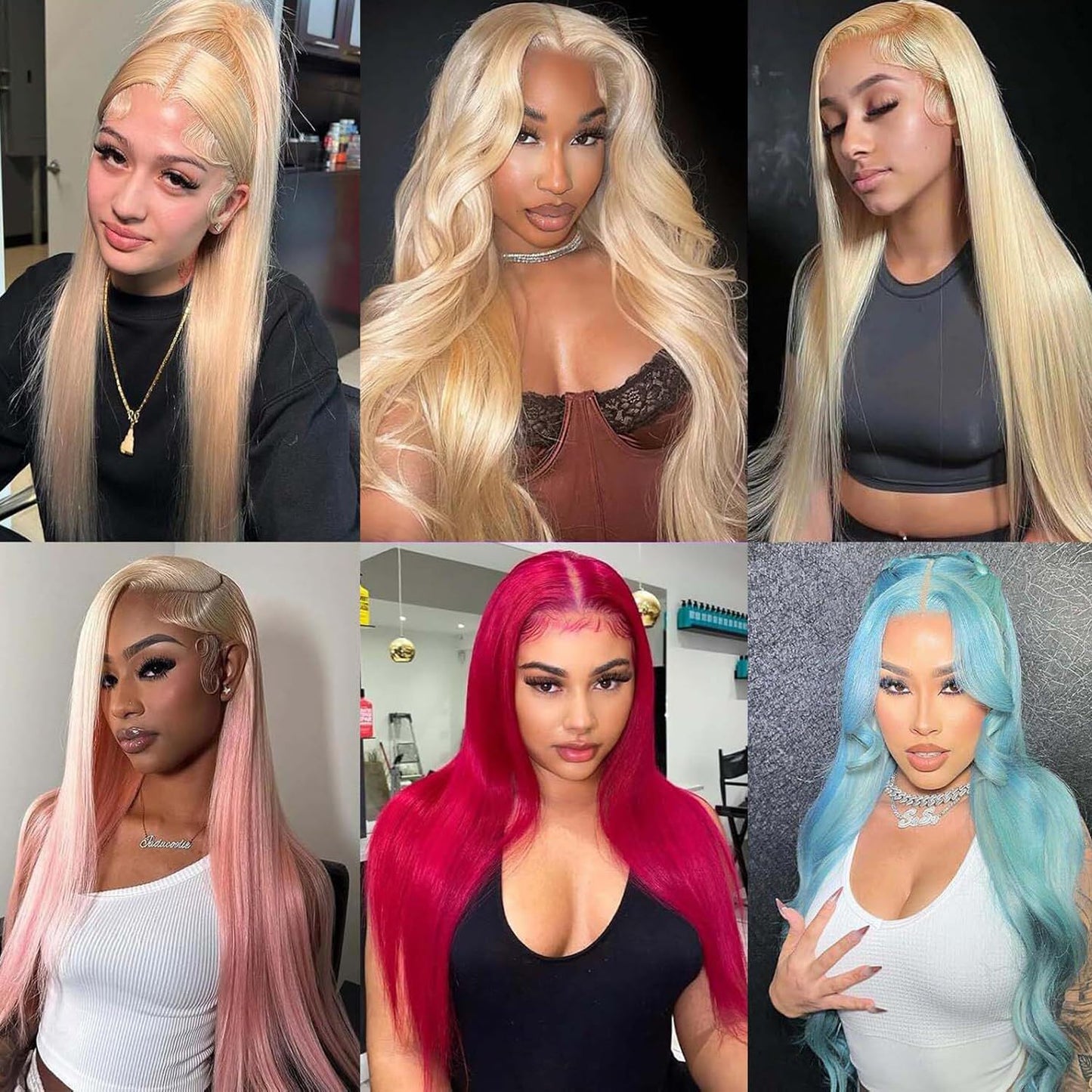 613 Blonde Straight Human Hair Bundles 26 28 30 Inch Unprocessed 12A Brazilian Virgin Hair 3 Bundles Soft Silky Hair Extensions for Women