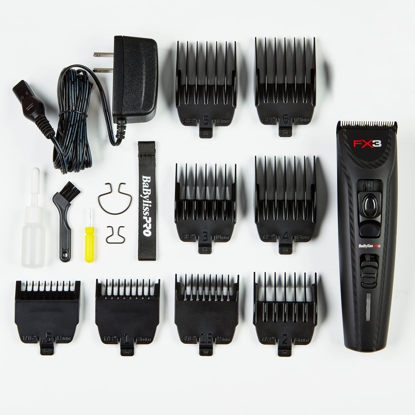 BaBylissPRO Barberology Hair Clipper For Men FXX3CB FX3 Professional High-Torque Clipper