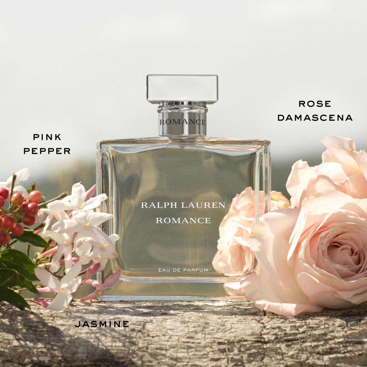 RALPH LAUREN FRAGRANCES Romance - Eau de Parfum - Women's Perfume - Floral & Woody - With Rose, Jasmine, and Berries - Medium Intensity - 5.1 Fl Oz