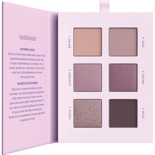 bareMinerals Mineralist Eyeshadow Palette, Heathered, Vegan, Cruelty-Free & Dermatologist-Tested