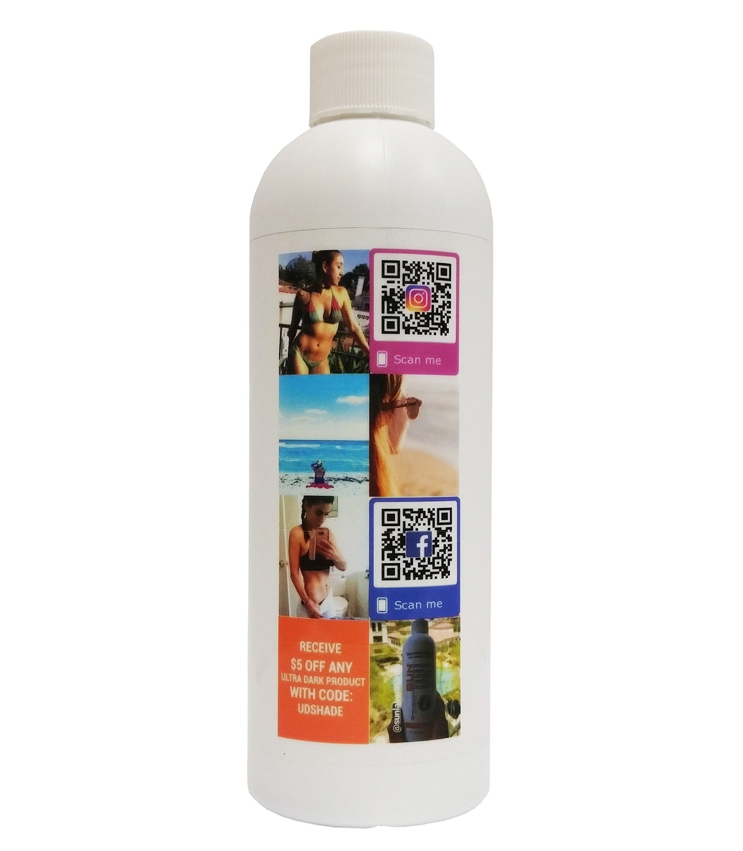 Sun Labs Self-Tanning Spray for a Golden Glow - Ultra Dark - 8 fl. oz. Bottle. Bottle This is not a self tanning lotion. This is a solution made for airbrush tanning machines.
