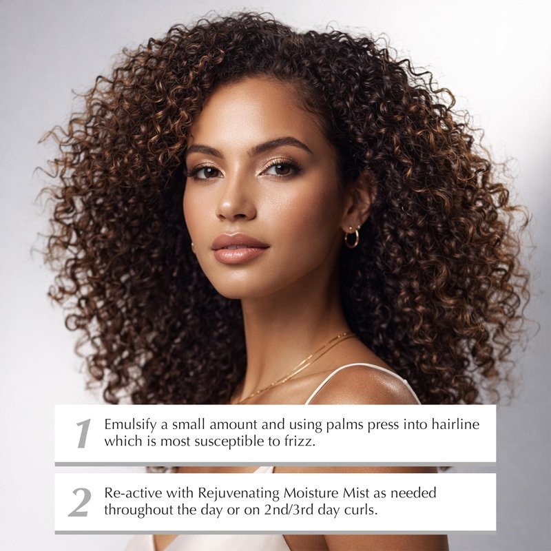 ECRU New York Curl Perfect Defining Styling Potion, Anti Frizz Curl Cream, Curly Hair Styling Cream, 7oz