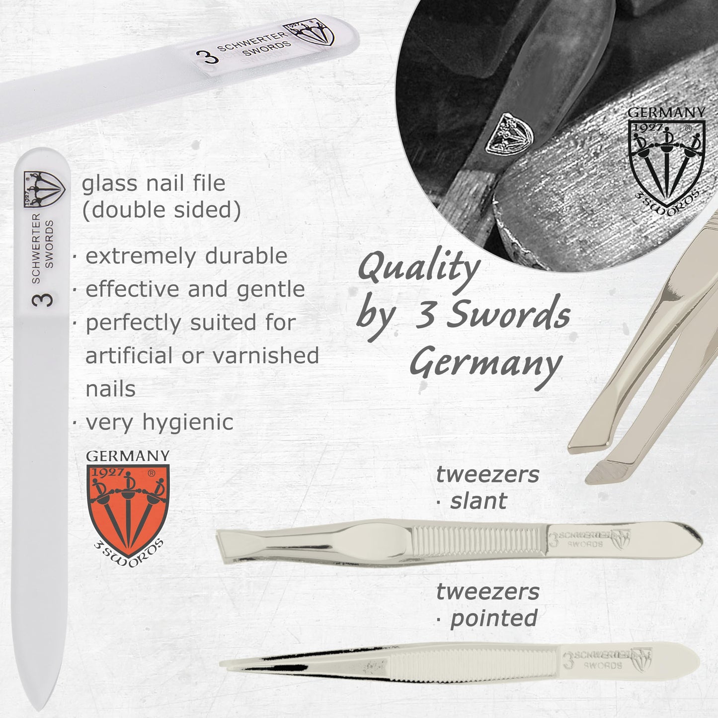 3 Swords Germany – manicure pedicure set kit (774)