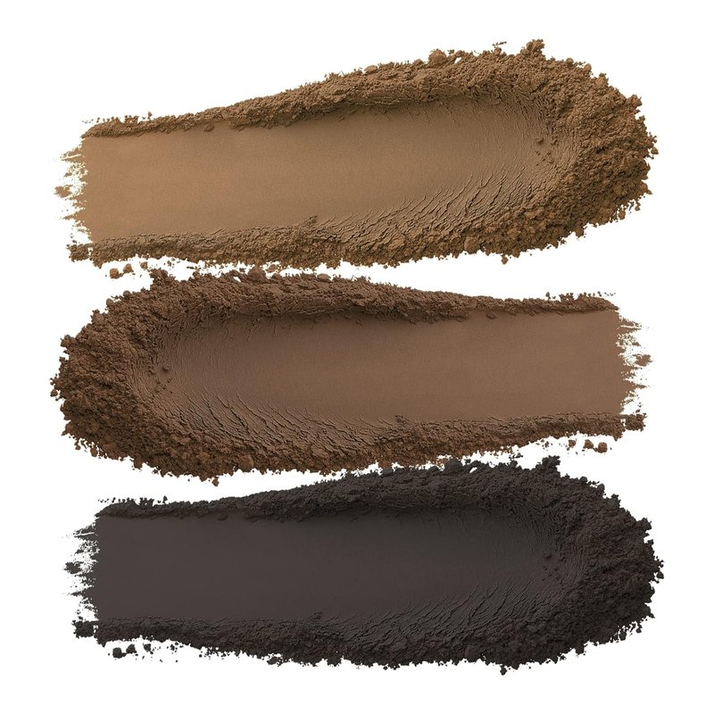 Eyebrow Powder Palette - 3 Color Waterproof Brow Makeup for Perfectly Defined Brows | Long-Lasting Formula