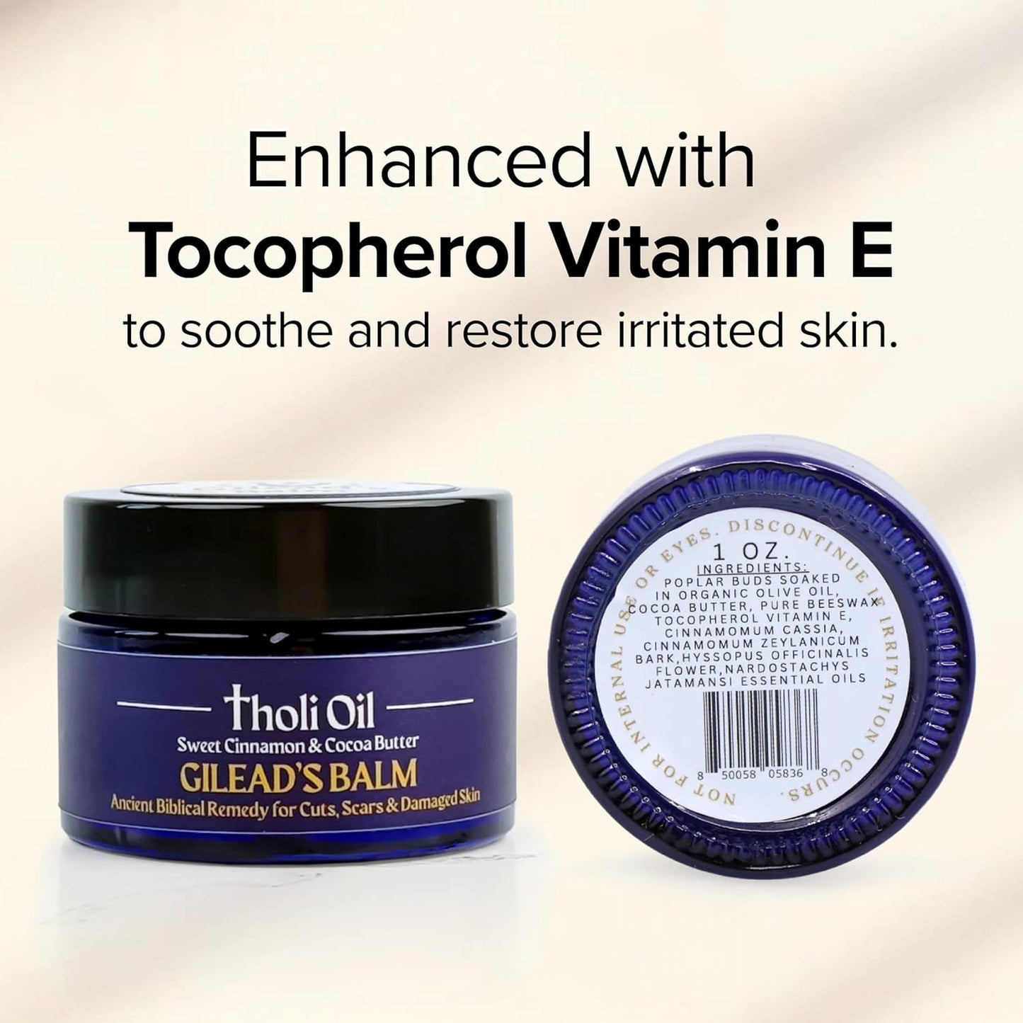 Balm of Gilead Skin Repair Salve - Fast-Acting Natural Formula for Dry, Damaged Skin | With Poplar Buds & Cocoa Butter