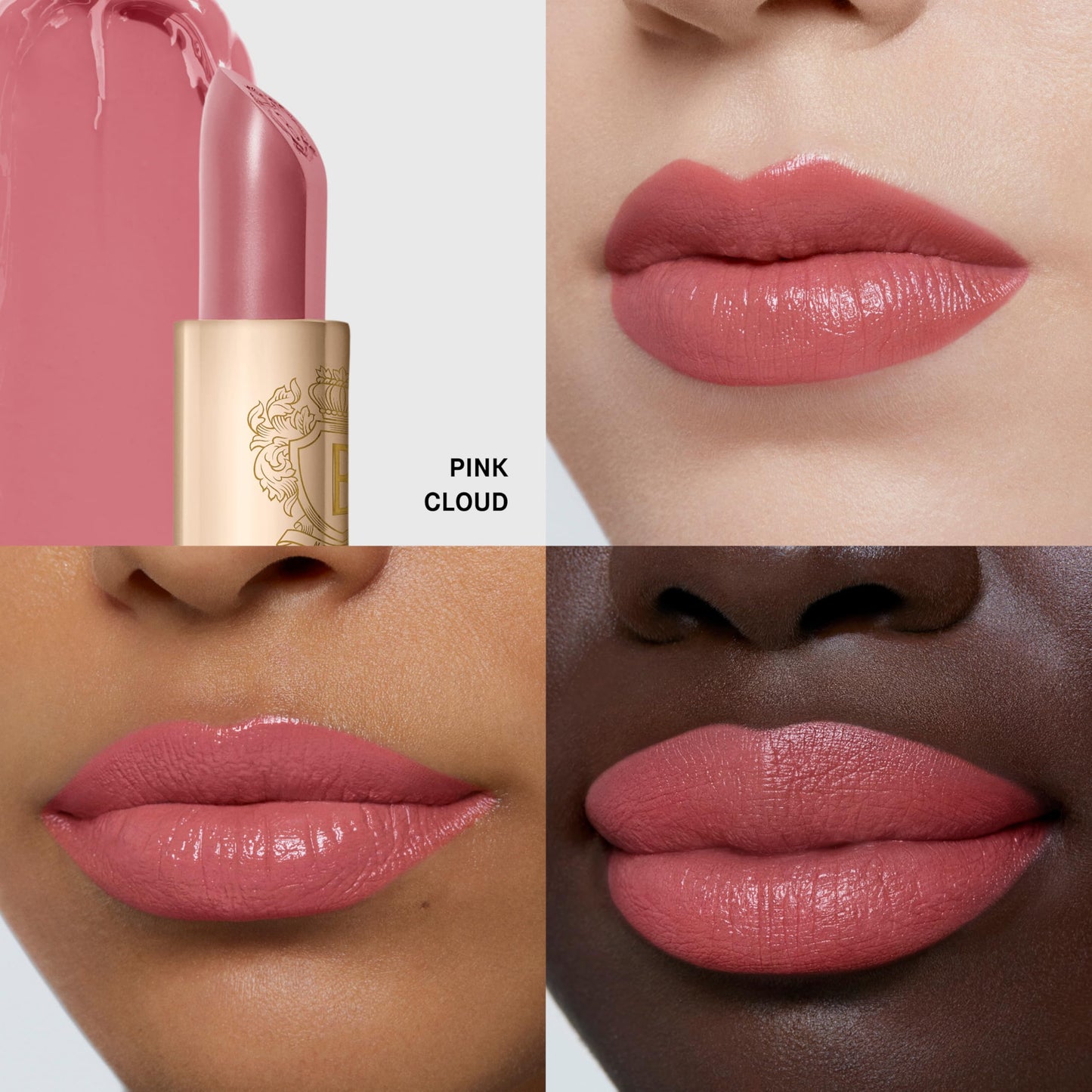 Bobbi Brown Luxe Lipstick | Bold, Skincare-Infused Lipstick for Rich Satin Finish | Chamomile Oil & Jasmine Flower Wax, 0.12 Ounce, Pink Cloud