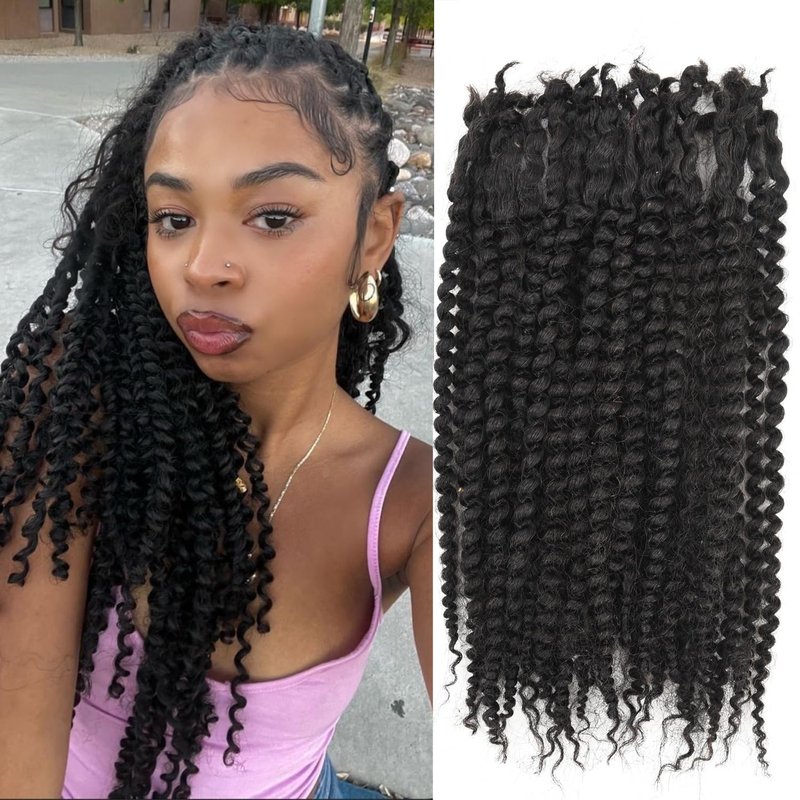 Lovenea Afro Kinky Curly Bulk Human Hair 50g/pack 100% Real Human Hair for Mini Twist/Braiding/Loc Extensions Curly Hair Natural Afro Bulk for Dreadlocks (4#, 14 Inch-50g)