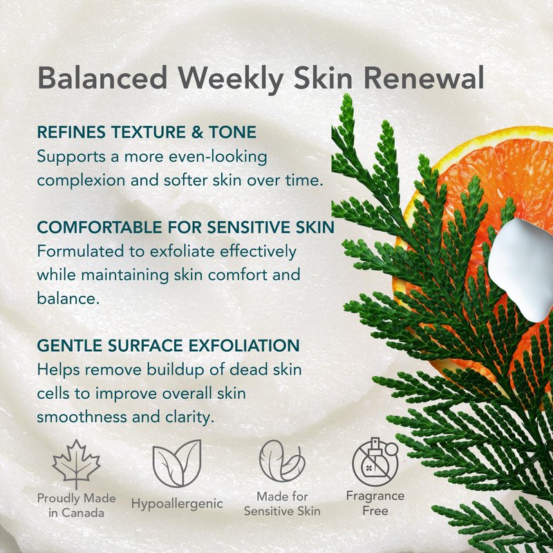 Riversol Gentle Glycolic Acid Peel | Chemical Peel for Face | AHA Exfoliant for Sensitive Skin | Instantly Smoother, Brighter Looking Skin | Fragrance Free | Dermatologist Developed
