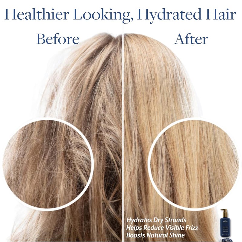 Aromatherapy Associates Balance Replenishing Shampoo, Hydrating Vegan Shampoo for Women and Men with Lavender & Ylang Ylang, Daily Hair Care for Oily or Dry Hair, 10 fl oz