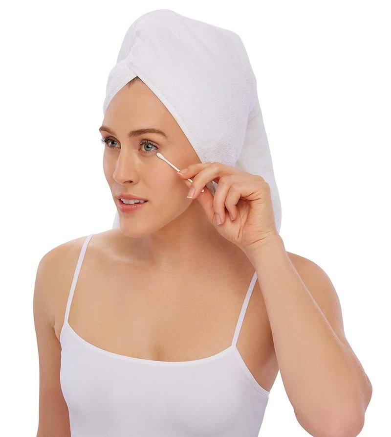 Cotton Tip Applicators - Double Round Cotton Swabs for Hygiene & Beauty Care | 300 Count (Pack of 4)
