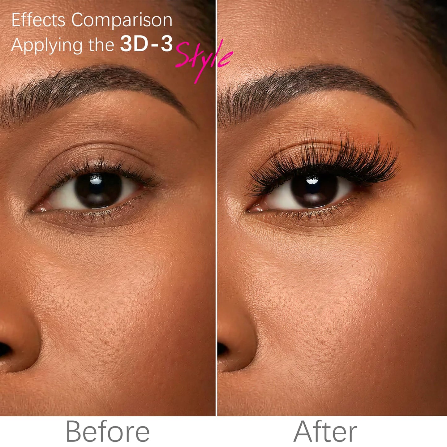 Eliace Eyelashes, 50 Pairs 5 Styles Wispy False Eyelashes Fake Eyelashes