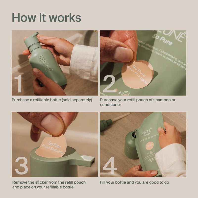 SO PURE COOL SHAMPOO REFILL 400ml