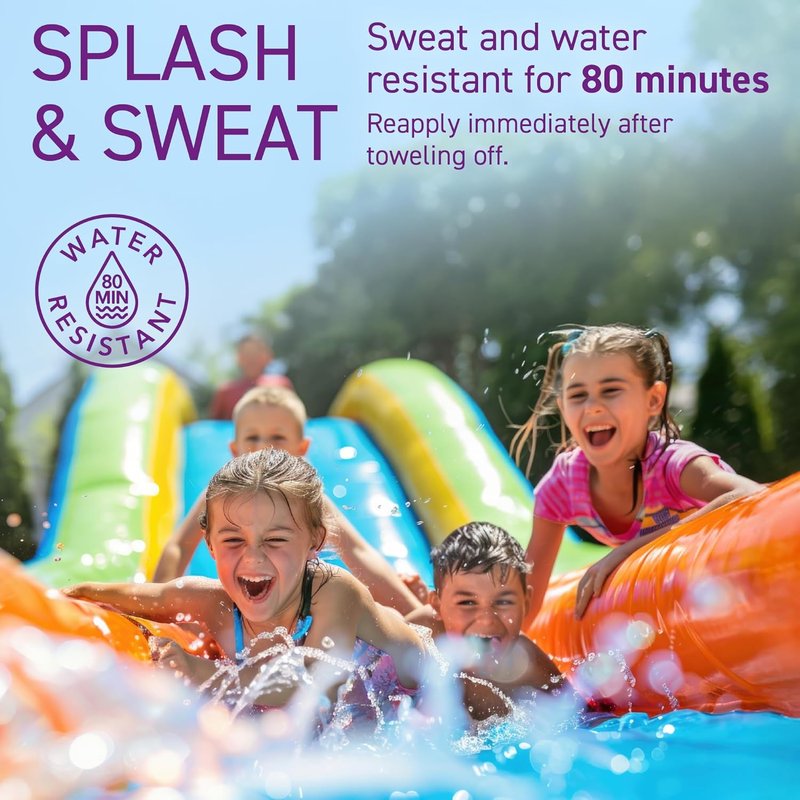 BOB KIDS SPF 50 Mineral Sunscreen Spray - Water Resistant, Reef Friendly | 6 oz Non-Aerosol