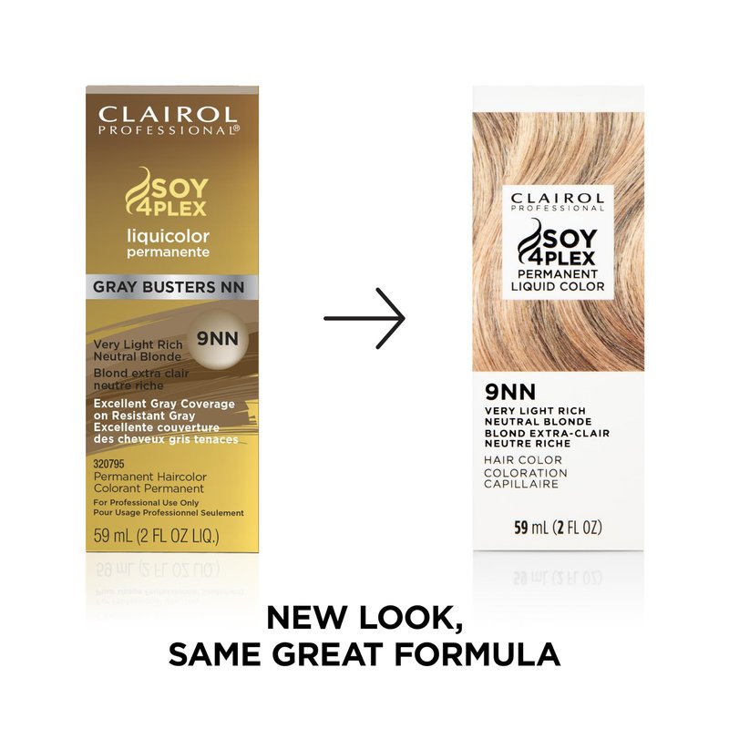 Clairol Professional Permanent Liquicolor, 9nn Very Light Neutral Blonde, 2 Fl Oz - Packaging May Vary