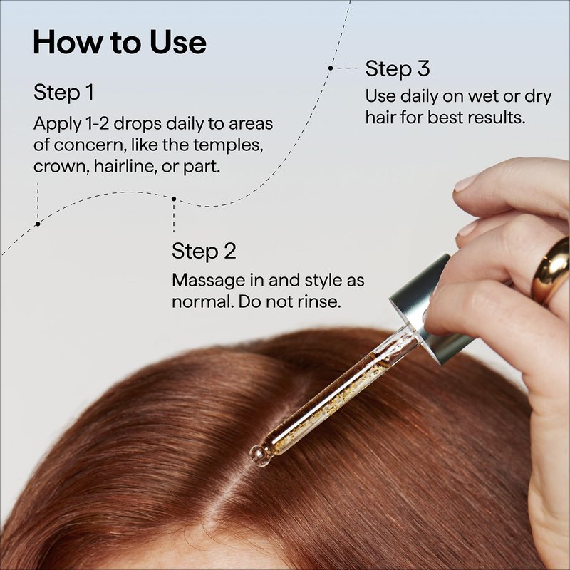 Briogeo Destined for Density Caffeine + Biotin Peptide Density Serum | Increases Hair Thickness & Volume for Fine or Thinning Hair | Fast-Absorbing & Non-Greasy | Fragrance-Free | Vegan & Cruelty-Free