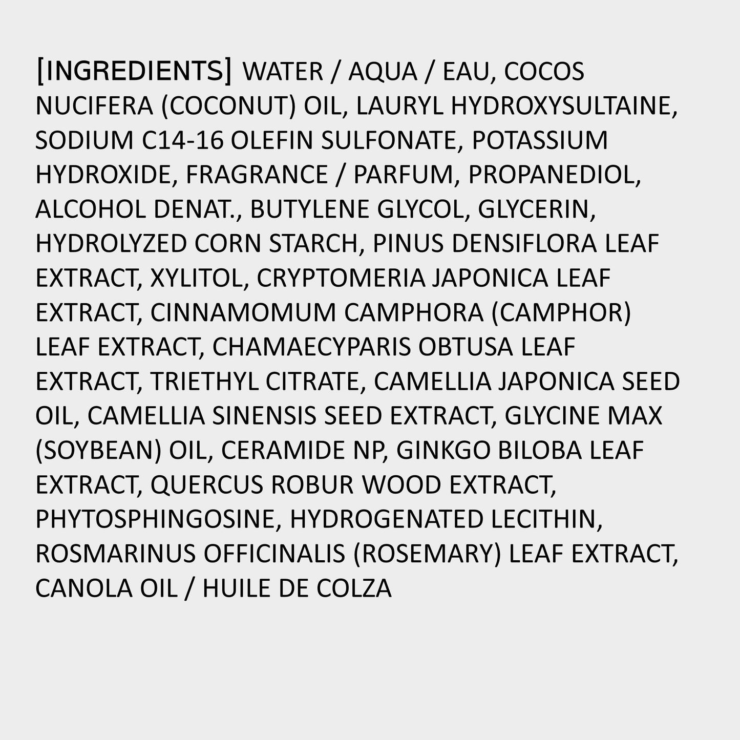 LONGTAKE Sandalwood Intensive Perfume Body Wash 10.1 Fl OzㅣSoothing protectionㅣStrengthening skin barrierㅣHydrating MoisturizingㅣFor All Types