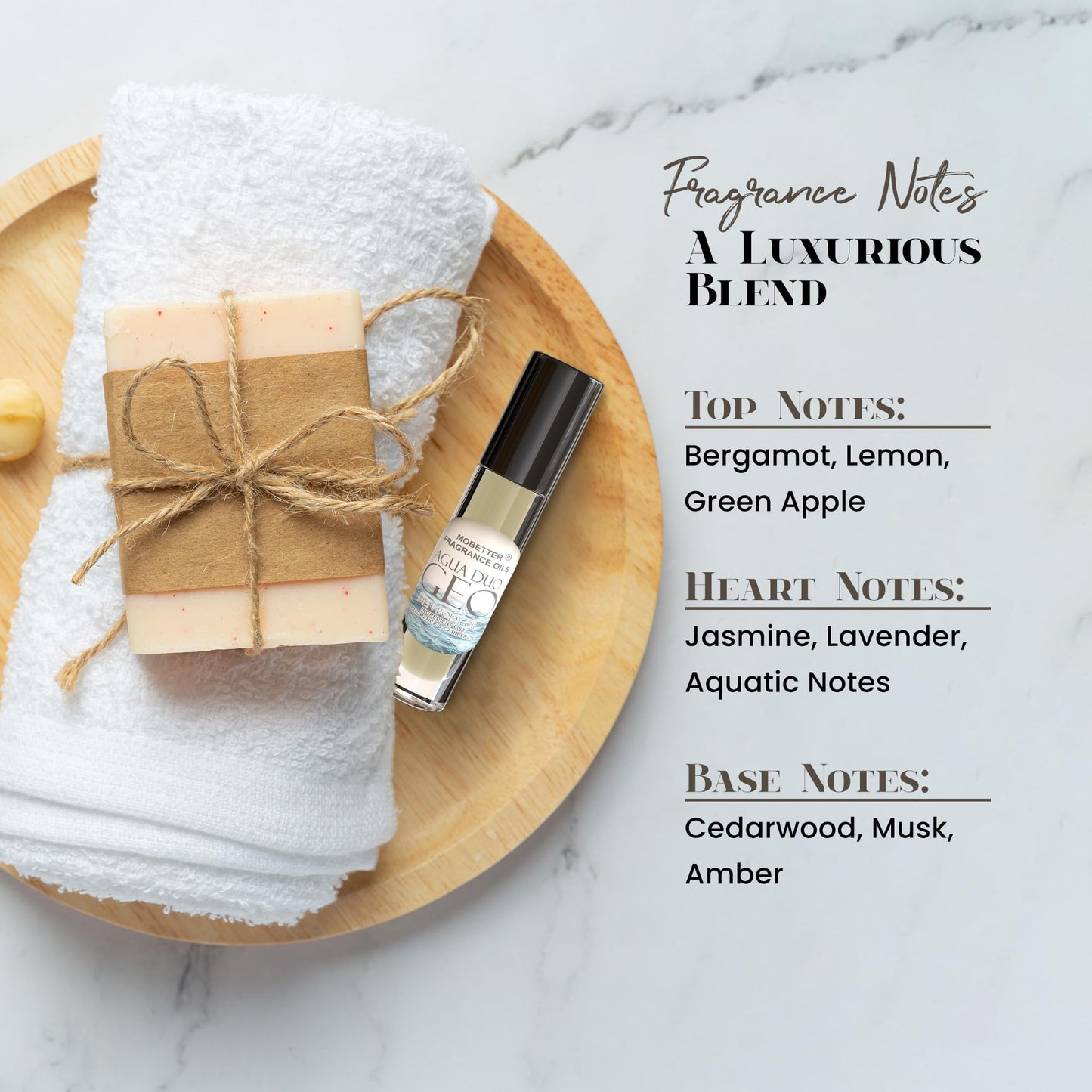 MOBETTER FRAGRANCE OILS Agua Duo Geo Men Fragrance Body Oil