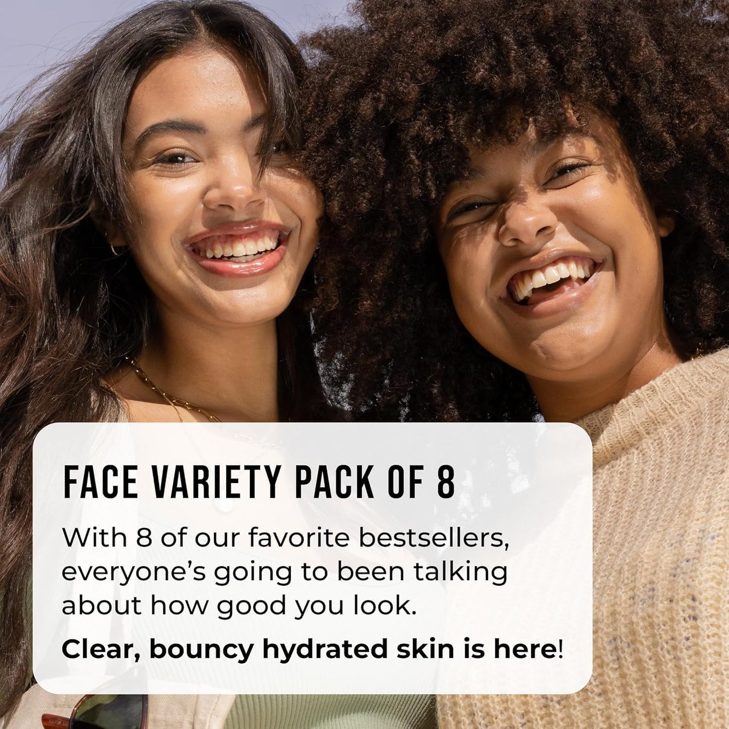 Avatara All-Star Sheet Mask Variety 8-Pack - Hydrating Korean Beauty Face Masks for Tweens and Teens - With Watermelon, Peach, and Aloe - Cruelty-Free, Synthetic Fragrance-Free