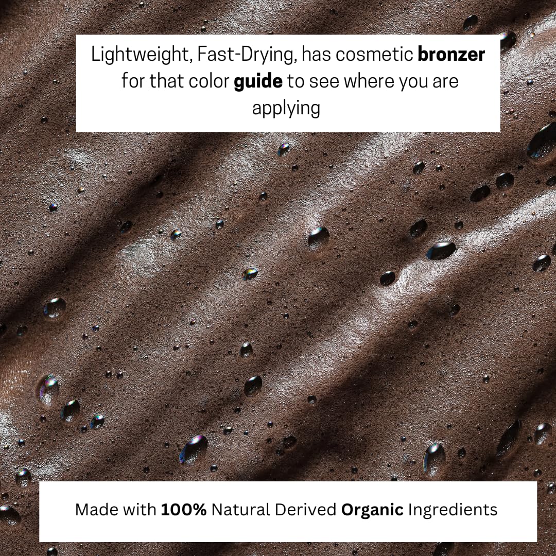 Bronze Cactus Chocolate Glaze Tanning Mousse | Easy Application & Instant Gratification | Dries Immediately Without Leaving You Sticky | Non-Scented, Streak Free