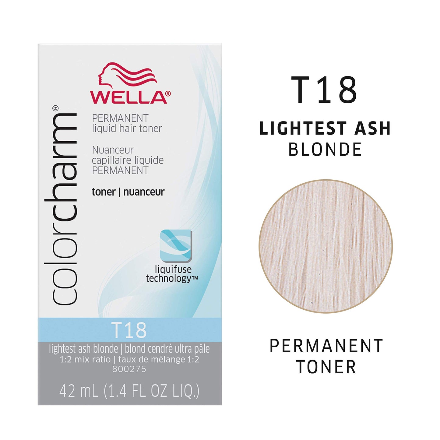COLORCHARM Hair Toner, Neutralize Brass With Liquifuse Technology + 10 Vol. Developer For Multi-Dimensional Results