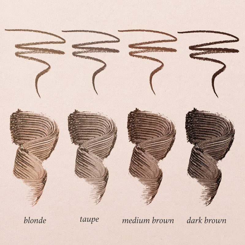 Julep Brow 101 Sculpting Pencil & Tinted Brow Gel Set - Dual-Ended Eyebrow Tool with Brush and Precision Tip - Long-Lasting, Waterproof Formula for Perfectly Defined and Tinted Brows -Medium Brown