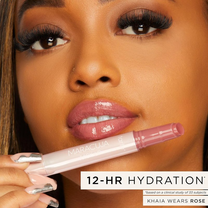 Tarte Maracuja Juicy Lip Balm Gloss - Nourishing Lip Butter with High-Shine Hydration | Vegan & Cruelty-Free
