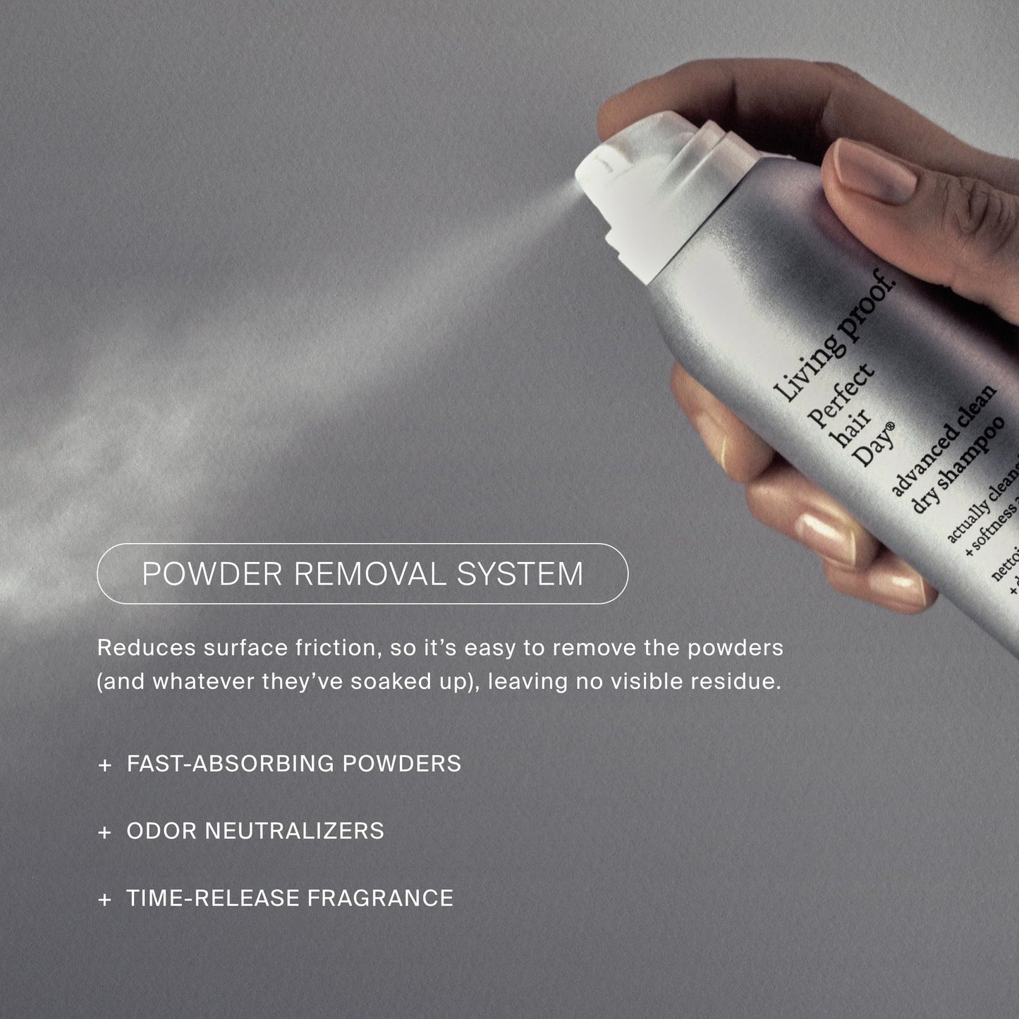 Perfect Hair Day Advance Clean Dry Shampoo by Living Proof for Unisex - 5.5 oz Dry Shampoo