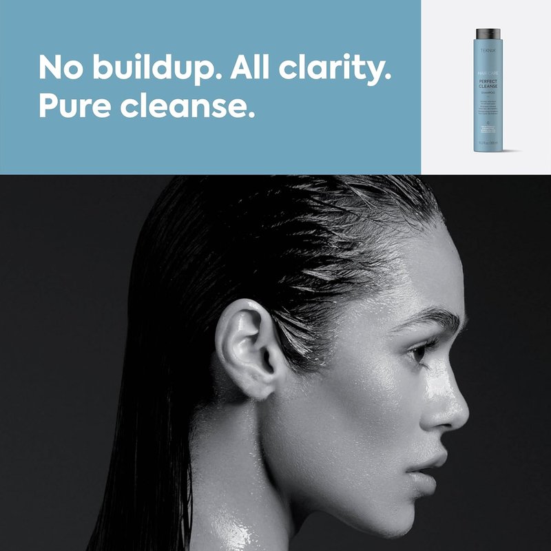 Teknia Perfect Cleanse Shampoo - Clarifying Deep Clean for Scalp & Hair | 10.14 oz