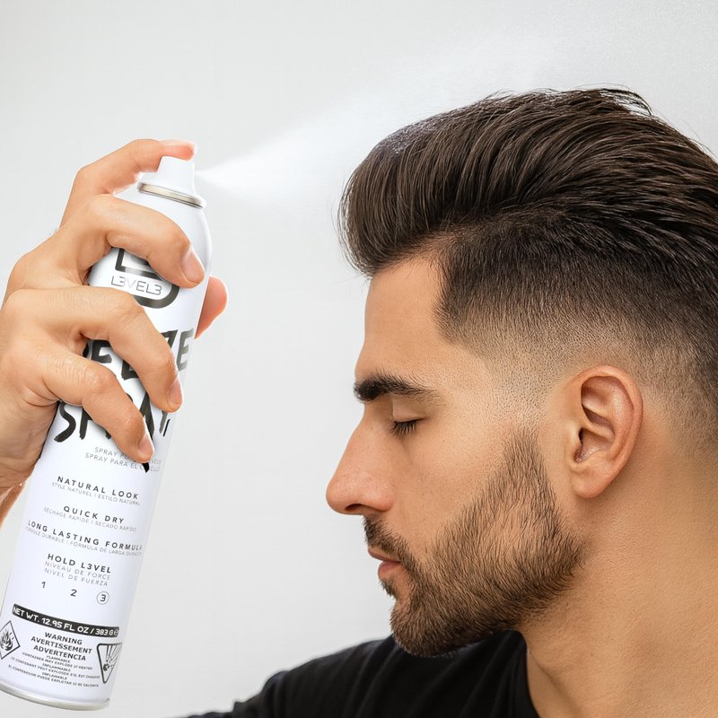 L3 Level 3 Hair Spray - Long Lasting and Strong Hold Hair Spray (12.95 Oz)