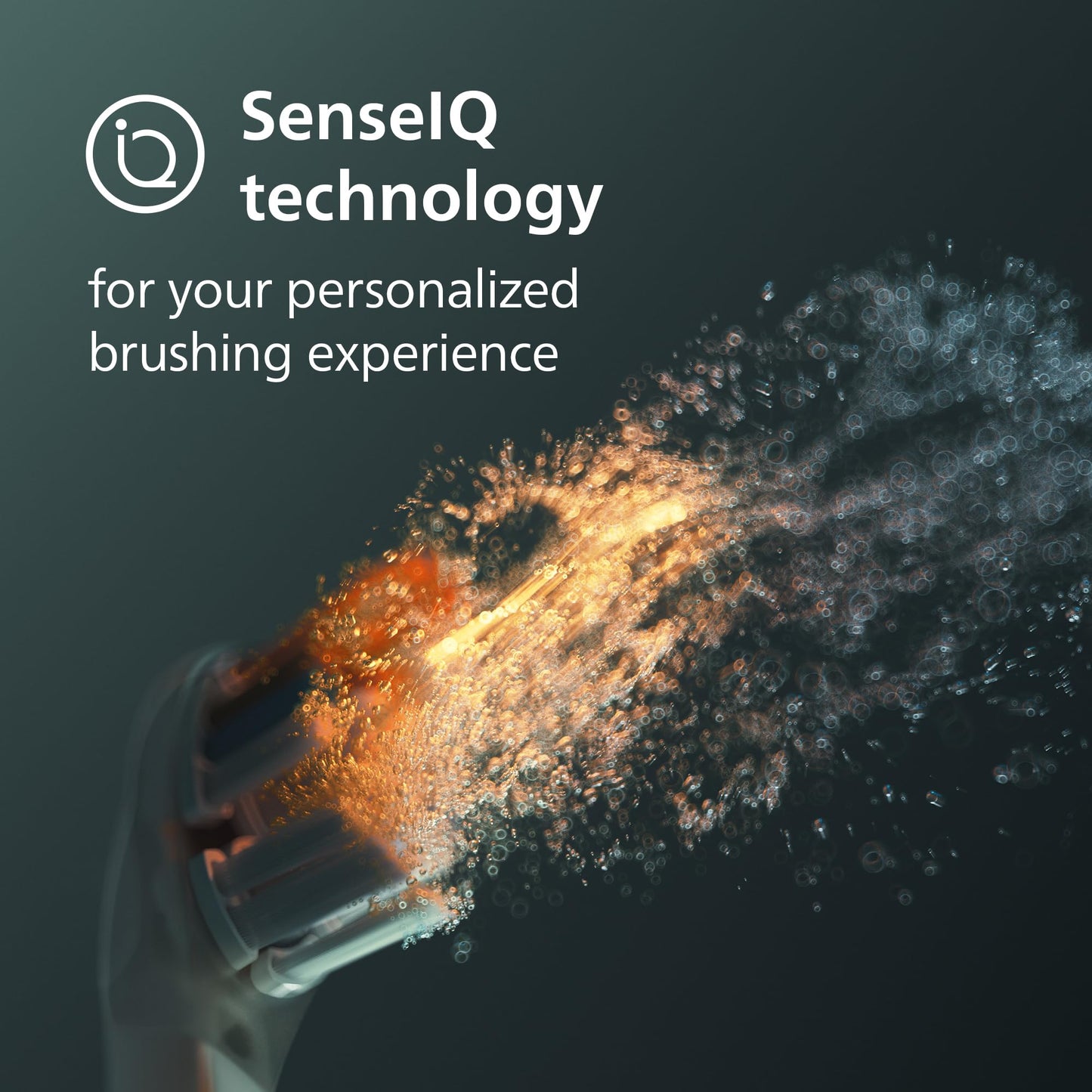 Philips Sonicare DiamondClean 9900 Prestige Electric Toothbrush - with SenseIQ Technology and Advanced AI App, 5 Brushing Modes, 3 Intensity Levels, Charging Travel Case, Champagne, BD9001AZ