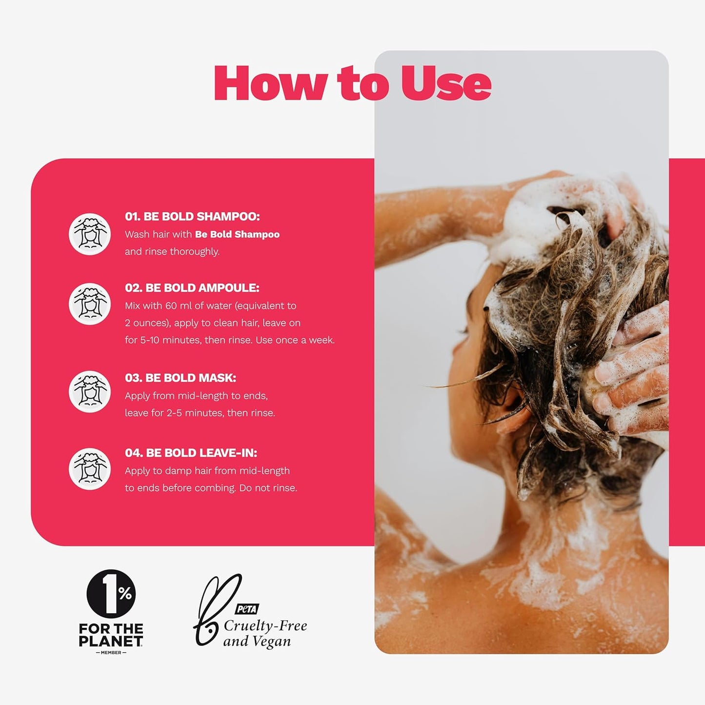 Ginger Milk Natural Care SOS Hair Repair Kit - 4-Step Deep Hydration System for Dry, Damaged Hair | With Hyaluronic Acid & Argan Oil