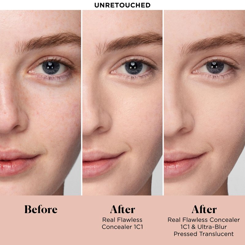 Laura Mercier Ultra-Blur Talc-Free Waterproof Translucent Pressed Setting Powder, 16HR Weightless Wear and Shine Control, Hyaluronic Acid Infused for 24HR Hydration, Natural Finish, Translucent