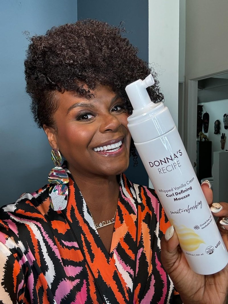 Curl Defining Mousse - Whipped Vanilla Cream for Lightweight, Soft Hold | Frizz-Free Gloss - 8.5 fl oz