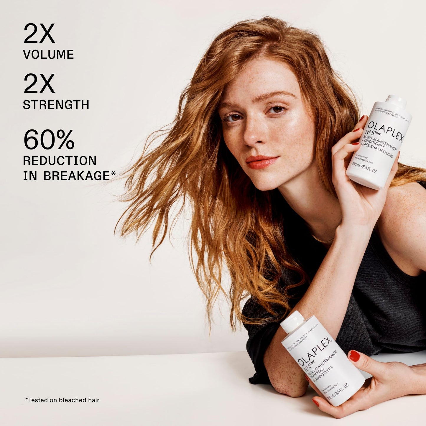 Olaplex Nº.5FINE Bond Maintenance™ Lightweight Volumizing Conditioner: Repairs Damage & Defend Against Future Breakage | For Coily, Curly, Straight, and Wavy, 250 mL / 8.5 Fl. Oz.