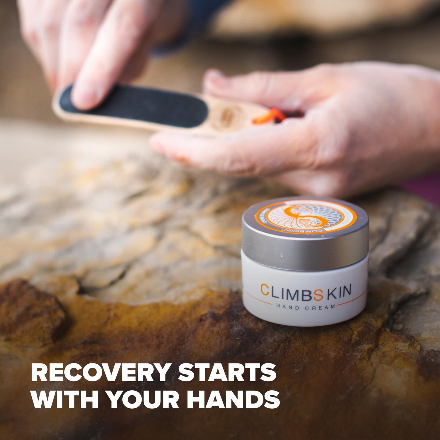 Climbskin Hand Cream - For Dry + Active Hand Repair & Hydration - Fast Absorbing, Non-Greasy - Helps With Cracks & Sweating - 1 oz – Great for Sports like Climbing, Weightlifting, Gymnastics