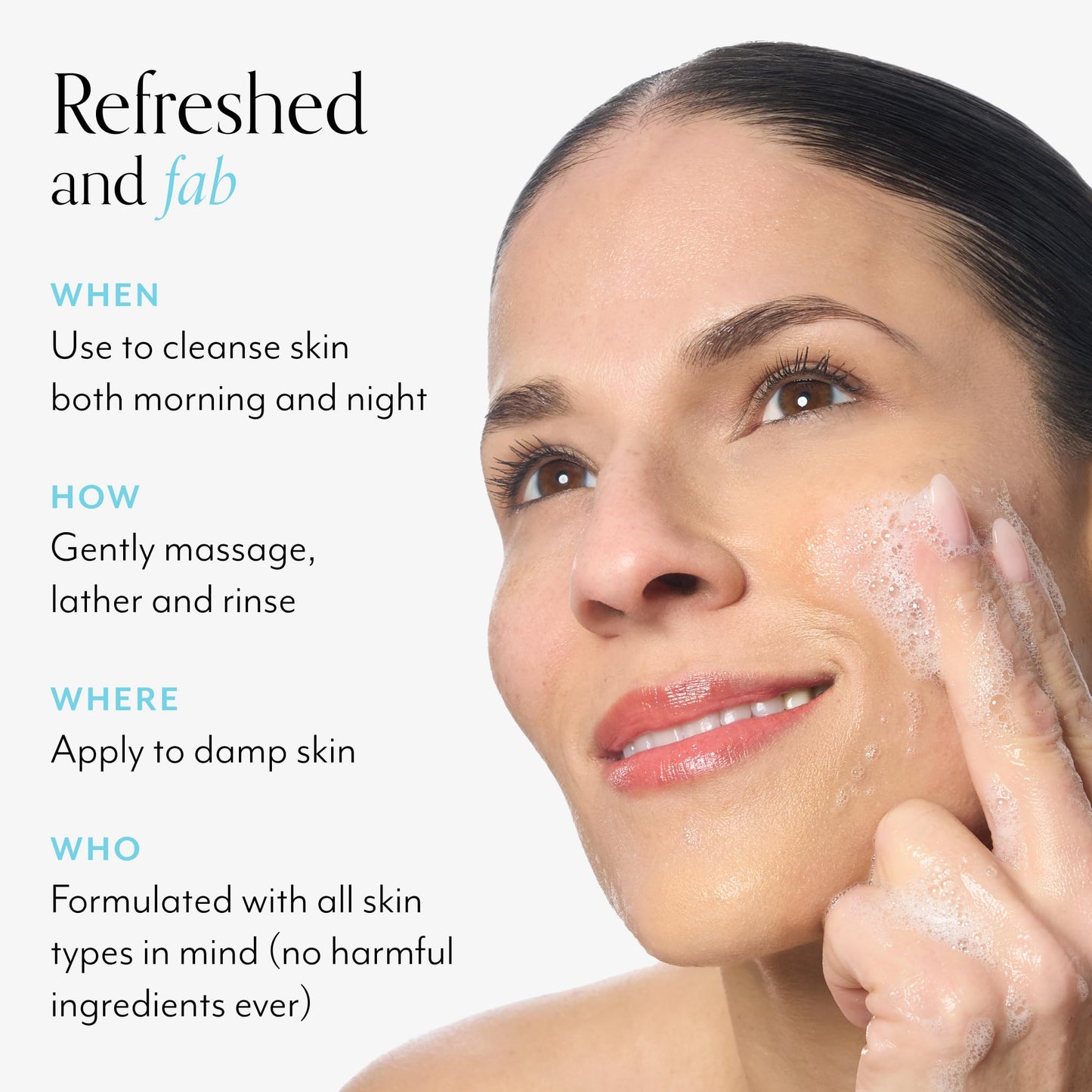 Bliss Hydration Duo: Drench & Quench Hyaluronic Acid Facial Serum + Fab Foaming 2-in-1 Cleanser - Clean, Vegan, & Cruelty-Free Skincare