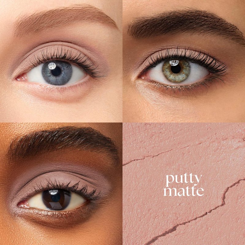 Julep Eyeshadow 101 Cream-to-Powder Waterproof Eyeshadow Stick – Putty Matte – Long-Lasting, Buildable, Crease-Proof, Cruelty Free, Matte Finish with Built-In Smudger