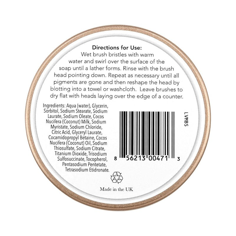 Jenny Patinkin Makeup Brush Cleaner Soap - Luxury Vegan Formula for All Bristles | Professional Cruelty-Free Cleansing Solution