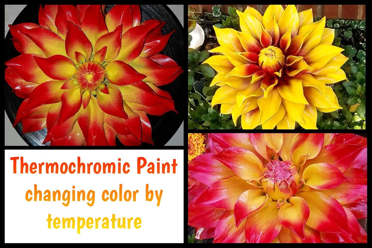 Thermochromic Powder Pigments - Color Changing Multicolor Pack for Slime, Nail Art, Resin Crafts & More