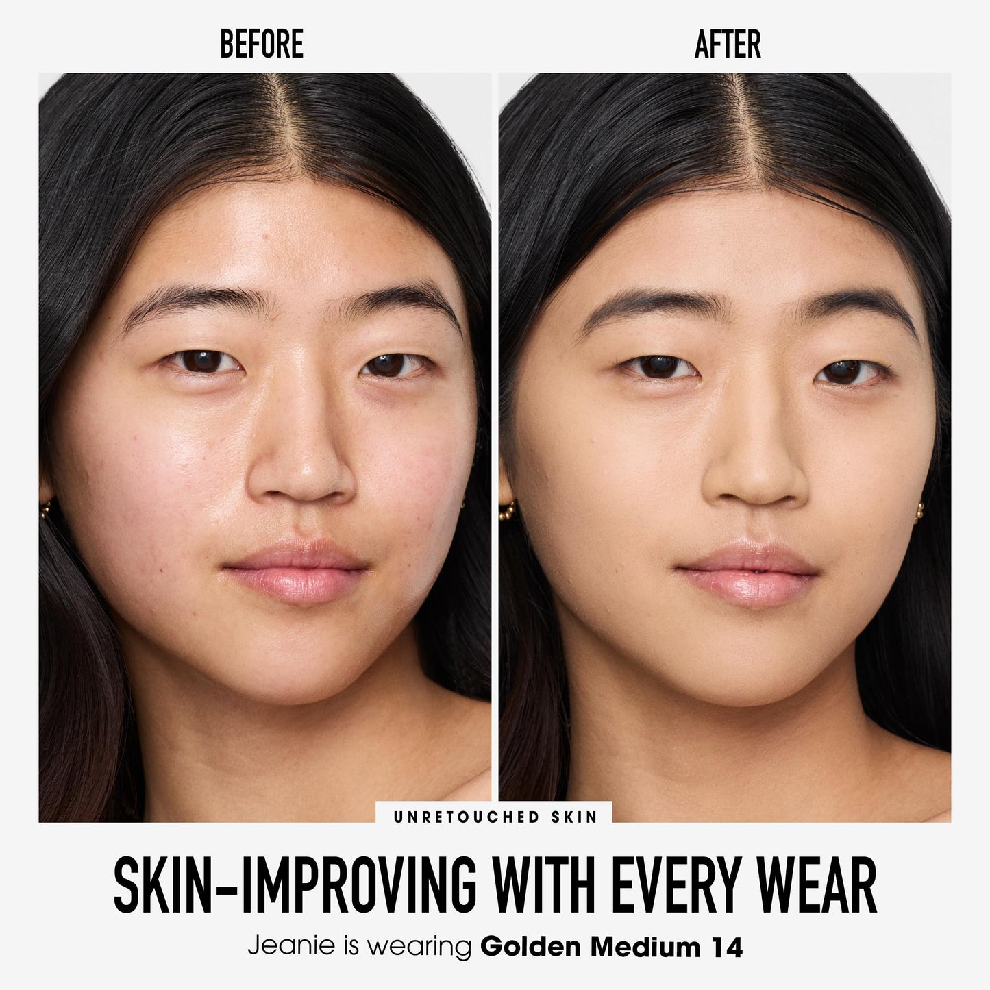 Original Loose Powder Foundation SPF 15, Golden Medium 14, Vegan, Cruelty-Free & Dermatologist-Tested