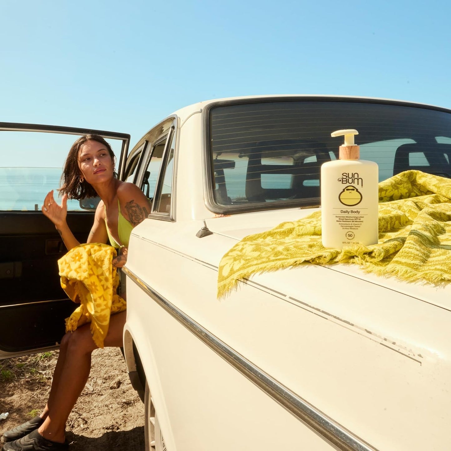 Sun Bum SPF 50 Sunscreen Body Lotion - Broad Spectrum Moisturizing Formula with Vitamin E - 8 oz | Vegan & Hawaii Compliant