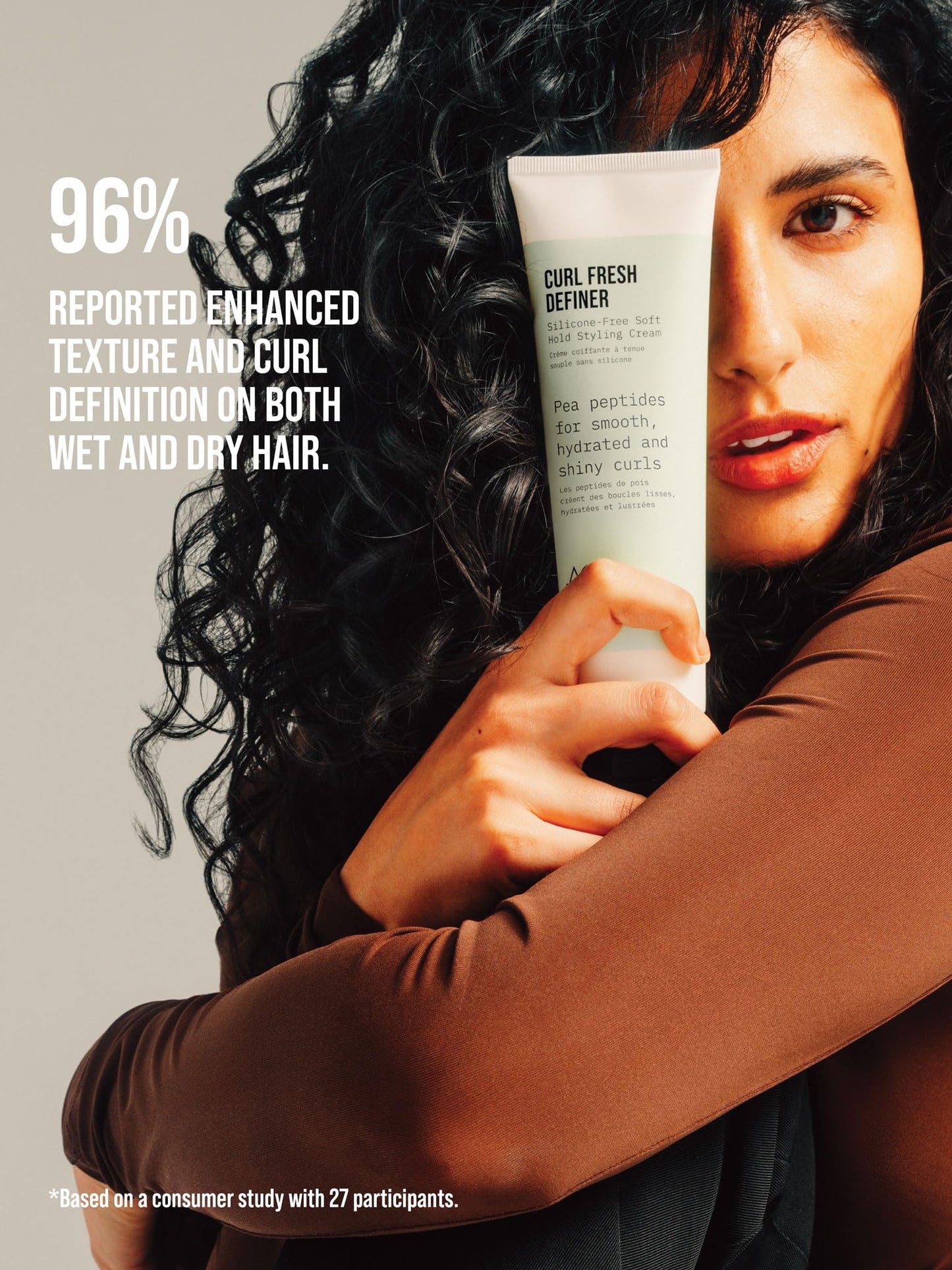 AG Care Curl Fresh Definer Silicone-Free Soft-Hold Styling Cream, 6 Fl Oz