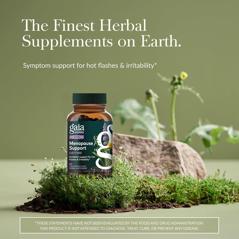 Menopause Support Supplement - Hormone Balance & Well-Being for Women | 60 Vegan Liquid Phyto-Caps